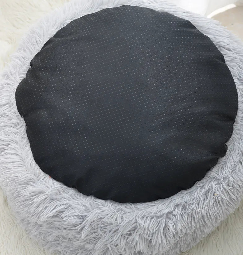 The Sanctuary - Hooded Plush Cat Cave Bed